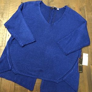 NWT Dex Women’s Royal Blue Sweater